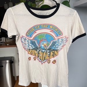 Rare Vintage Van Halen 1984 Tour Shirt Sz XS